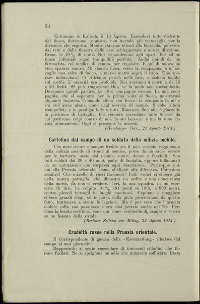 Un mese di guerra : diario di guerra, lettere di soldati dal campo, istantanee di guerra